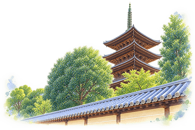 東寺の五重塔